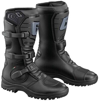 Stivali Boots Moto Pelle Impermeabili Gaerne G Adventure Nero Black Tg 42