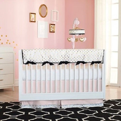 Juego de 8 piezas de ropa de cama para cuna Just Born CoCo Collection incluye móvil/manta+++nuevo