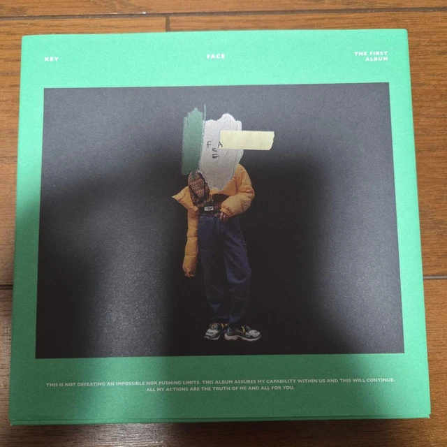 SHINEE KEY FACE Album Photocard K-pop Collectible Card From