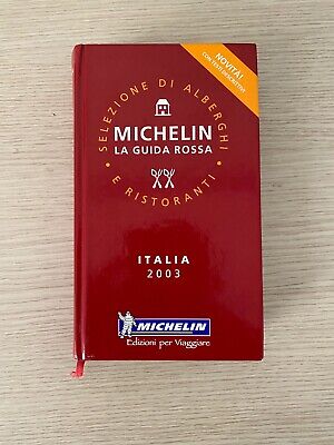 Michelin La Guida Rossa 2003 Italia