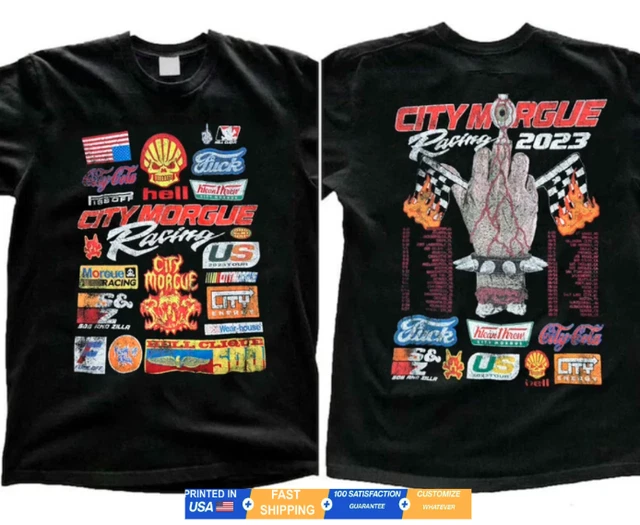TOUR 2023 City Greyday TShirt Grey Racing Day Tee Concert Band