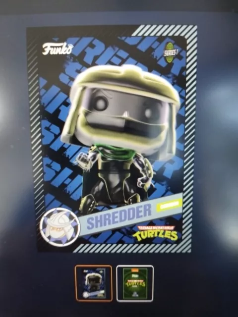 Original Turtles Shredder Moving Figure NFT by Funko Digital