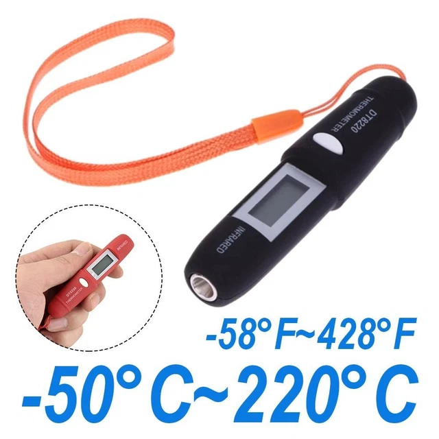 Tester temperatura penna termometro digitale a infrarossi senza contatto