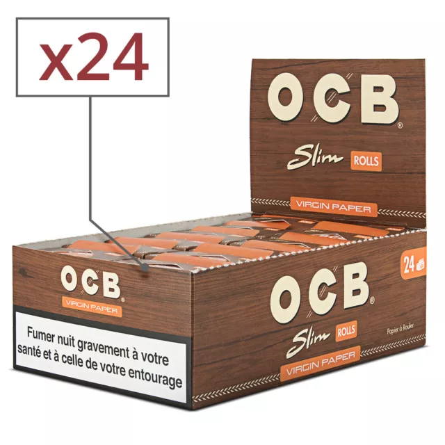 OCB - Papier à rouler - Rolls slim x24