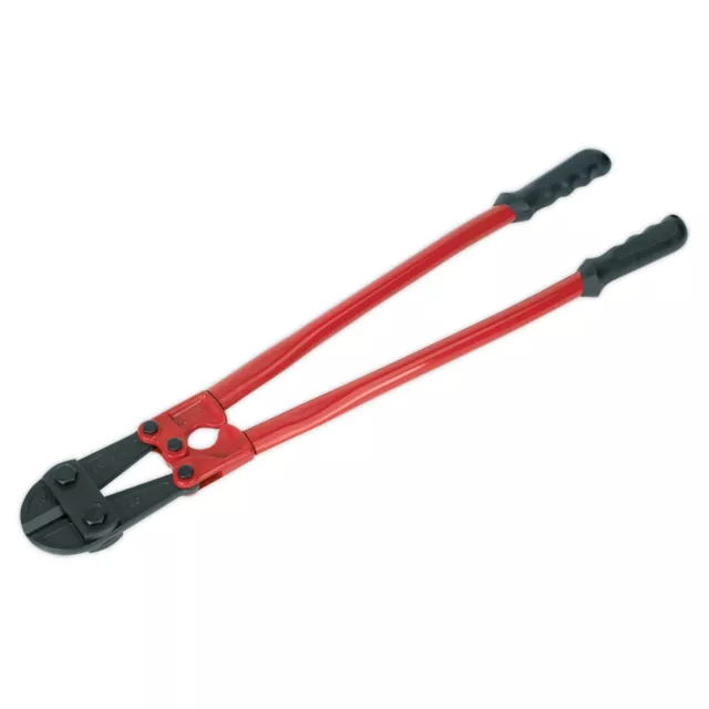 Sealey 30" 750mm Steel Bolt Cutters 13mm Capacity Wire Cable Cutter Cropper