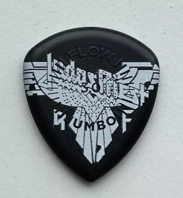 Guitar pick plectrum JUDAS PRIEST Richie Faulkner 2024 Stage Used Germany