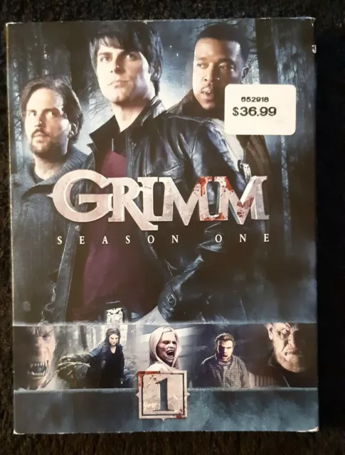 Grimm: Season 1 (DVD, 2012, 5-Disc Brand New Free Shipping
