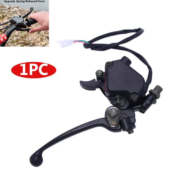 1PC 7/8" Right Thumb Throttle with Dual Brake Lever For 50- 250CC Motorcycle