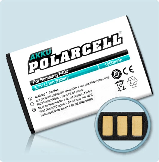 PolarCell Batterie pour SAMSUNG REX90 gt-s5290r Duos gt-s5292r