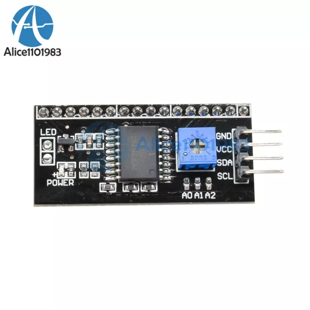 5 pièces port module carte d'interface série IIC I2C TWI SP​I pour Arduino 1602LCD 3