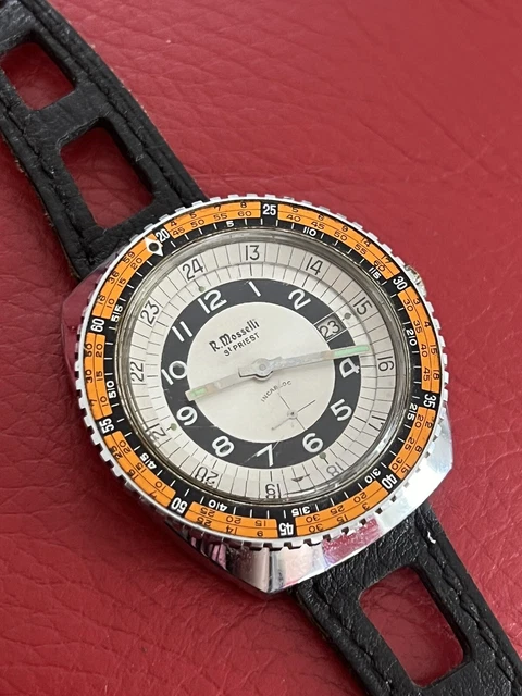 Montre Plongée E.R.C Super Calendar Vintage - Mécanique Manuelle - Occasion Fonctionnelle - TBE