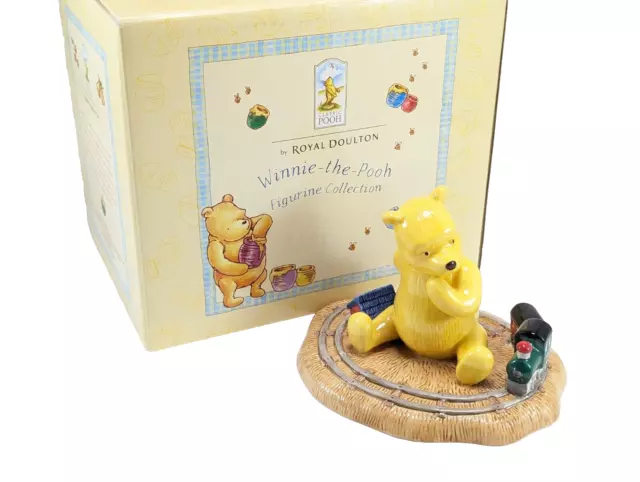 Royal Doulton Winnie The Pooh Collection Toot Toot Went The Whistle New In Box