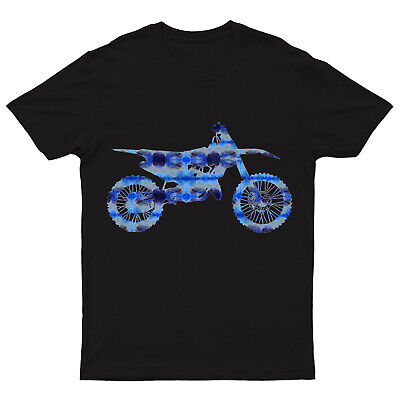 Maglietta Moto Biker Moto Skull Rider Classica Scherzo Top Unisex #P1 #PR #M 3