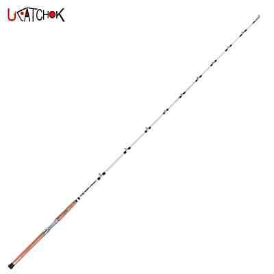 Ucatchok~Catfish~Casting Fishing Rod~7'6"~1 pc~Med Heavy~Metal reel seat~Cork