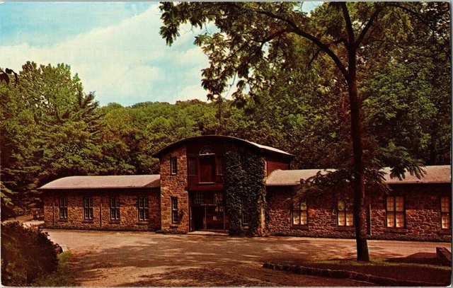 Black Powder Exhibit Building Machine Shop Mills Hagley Museum Postcard Delaware