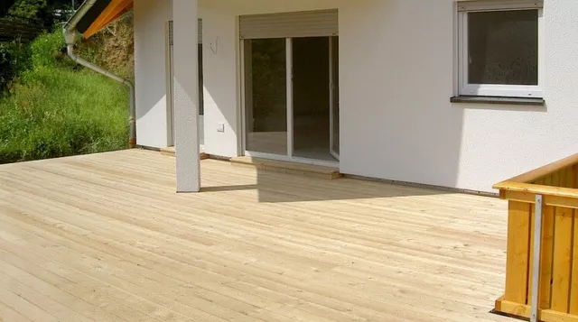 70 m² sibirische Lärche KOMPLETTSET Terrassendielen 3,00 m Holz Diele Bausatz