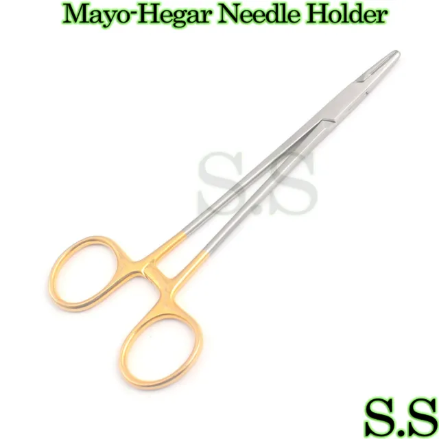 MAYO-HEGAR Needle Holder 6" TC Surgical ENT Instruments