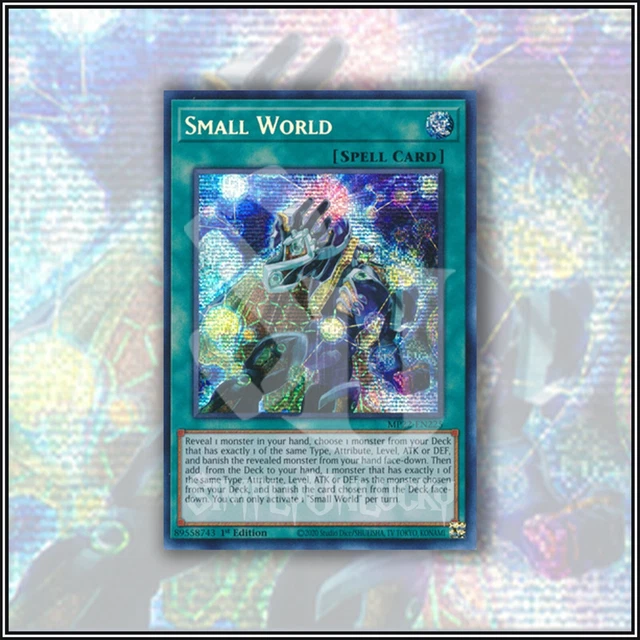 YuGiOh SMALL WORLD | MP22 ▪️ SECRET RARE ▪️ 1ST EDITION 💎