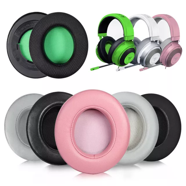 2 x Ersatz-Ohrpolster-Kissenbezug für Razer Kraken Pro V2 Kopfhörer