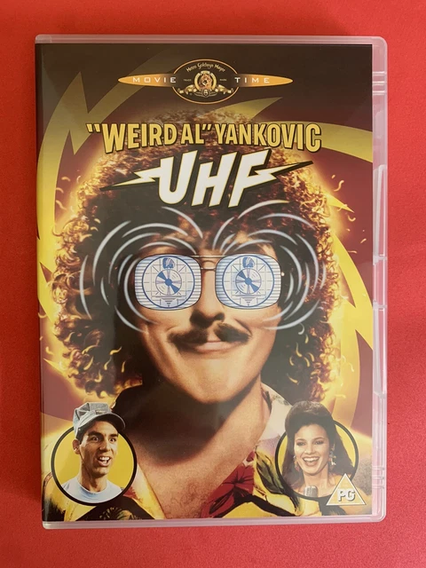 UHF 1-Button Pin Set – Weird Al Yankovic & Kramer (Michael Richards) Comedy Collectible
