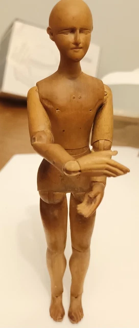 Beautiful...6 3/4. Inch Perfect 1:12  LAY FIGURE or Artist MANNEQUIN. ...French