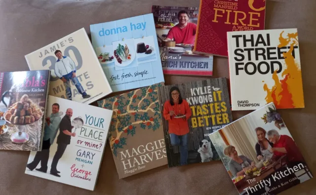 The Mini Cookbook Collection - ALL 1-10 recipe books JAMIE OLIVER, MAGGIE BEER..