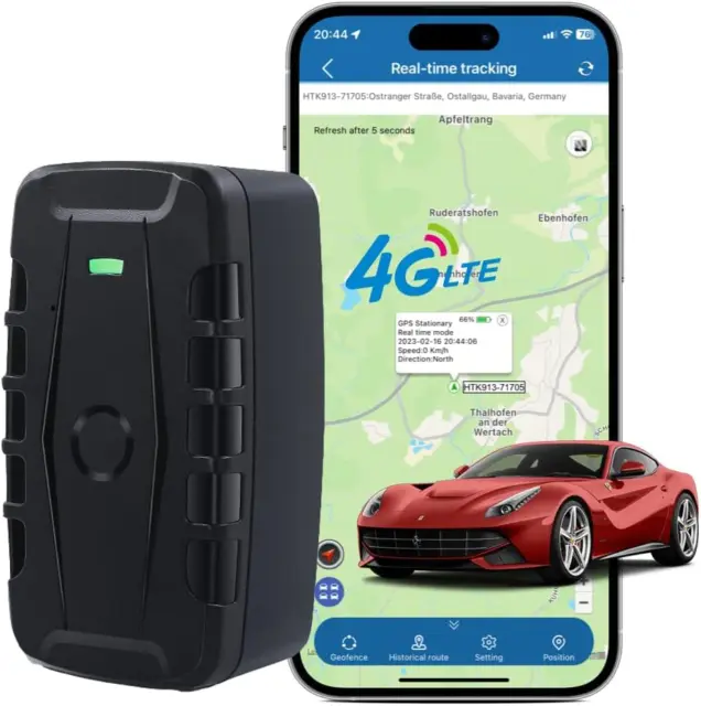 4G TRACKER GPS Voiture Longue Autonomie Batterie 20000Mah Localisation En  Temps EUR 187,91 - PicClick FR
