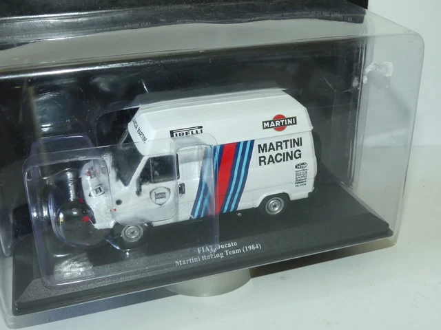 CAMION ASSISTANCE RALLYE FIAT DUCATO MARTINI RACING 1984 IXO ALTAYA