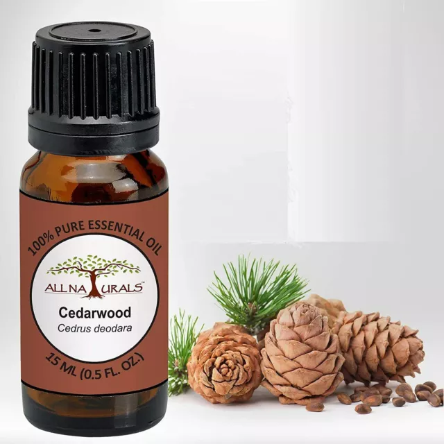 Aceite esencial de cedro natural 100 % puro para aromaterapia de la piel...