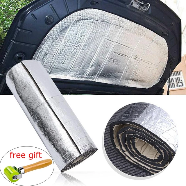 Car Insulation Thermal Sound Deadener Blocking Heat Noise Proofing Mat 59"x40" W