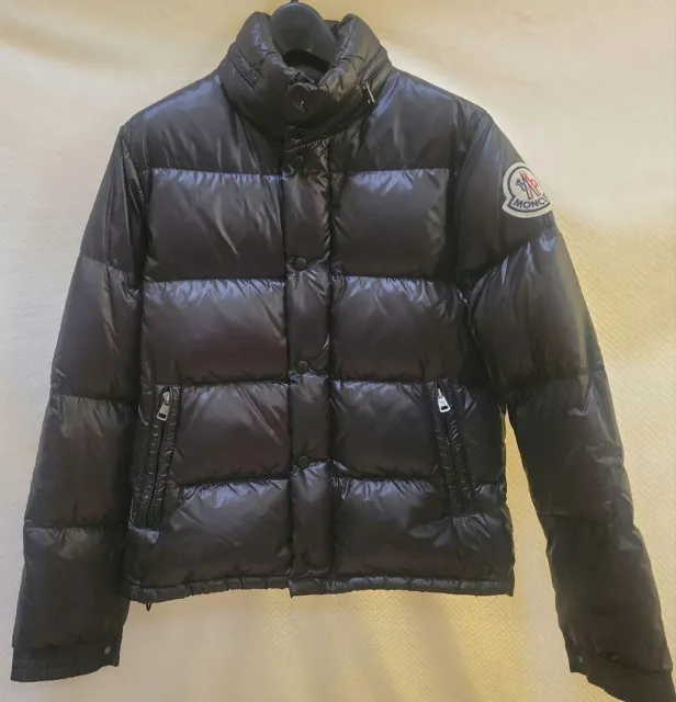 MONCLER EVEREST DOWN jacket black men's size 1 used from Japan $466.49 ...
