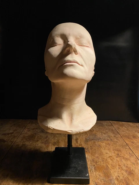 Life Plaster Face Cast Macha Meril From Collection Of Christopher