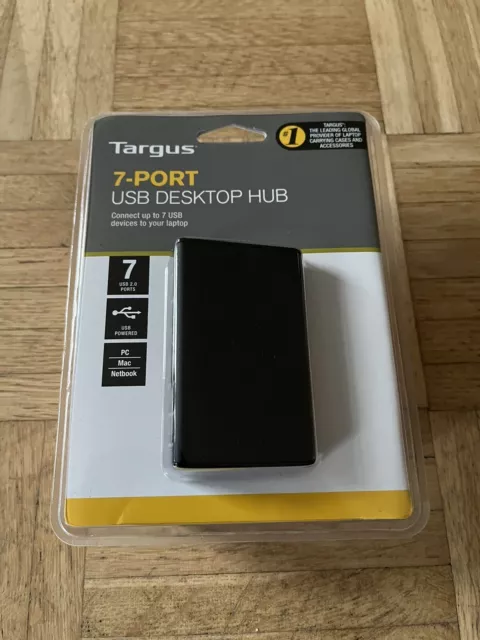 Targus  7-Port USB Desktop HUB ( USB 2.0 ) - Neu und OVP-