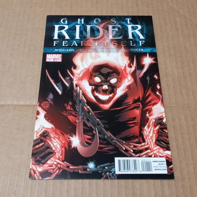 Ghost Rider Fear Itself #1 VF/NM 1st App Alejandra Jones Adam Kubert Cover