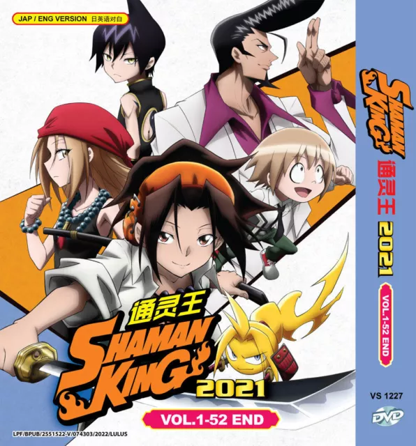 Shaman King 2021 TV Series (1-52 End) Anime DVD boxset ** ENGLISH DUBBED**