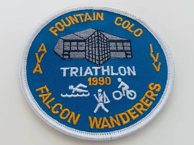 Advertising Patch Logo Emblem Sew vtg patches Falcon Wanderers Masonic Colorado