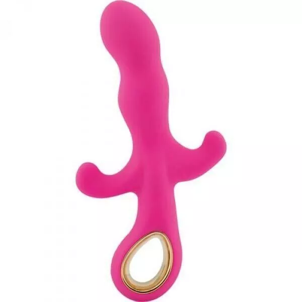 Vibratore ricaricabile fallo in silicone dildo vibrante clitoride vaginale anale