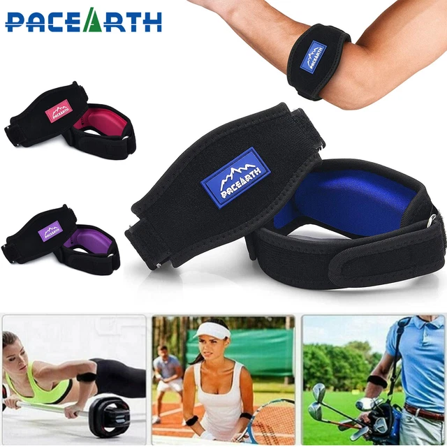 PACEARTH TENNIS ELBOW Brace Support Arthritis Tendonitis Golfer Arm