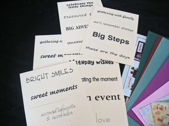 RECUERDOS CREATIVOS Memory Keepers club PERGAMINO Y VERSOS PAPEL EN RELIEVE, PERGAMINO