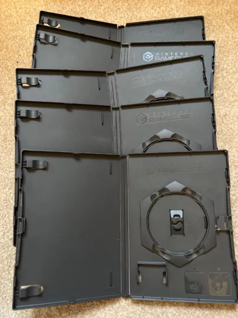 5 x Official Nintendo GameCube Replacement Game Cases / Boxes - Genuine DOL-007!