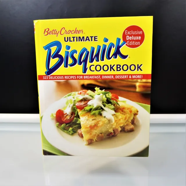 Betty Crocker Ultimate Bisquick Cookbook Exclusive Deluxe Ed Hard Cover 2009