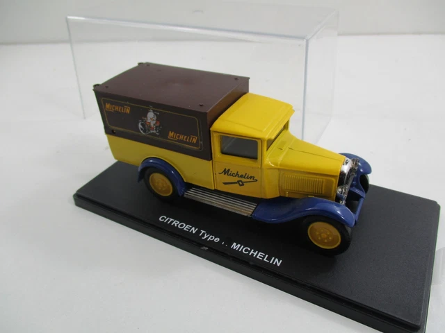 Solido 118700 Miniature Citroën C4 Fourgon Michelin - francis miniatures