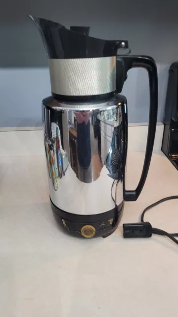 Vintage Cory Jubilee 4 - 16 Cup Coffee Chrome Automatic Percolator