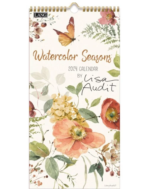 WATERCOLOR SEASONS 2024 LANG Vertical Wall Calendar 15.99 PicClick