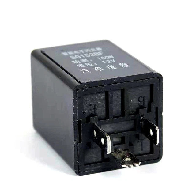 E Support Relè 12V 40A 4 Pin - Relè Di Potenza Con Spina Per Auto, Moto, Camion, Ventole Elettriche, Pompe Acqua