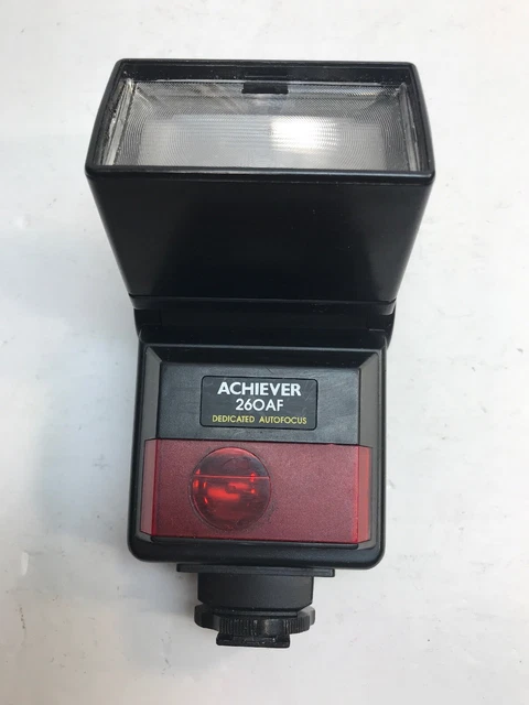 Achiever  260AF Shoe Mount Flash for  Canon Cameras USA Seller