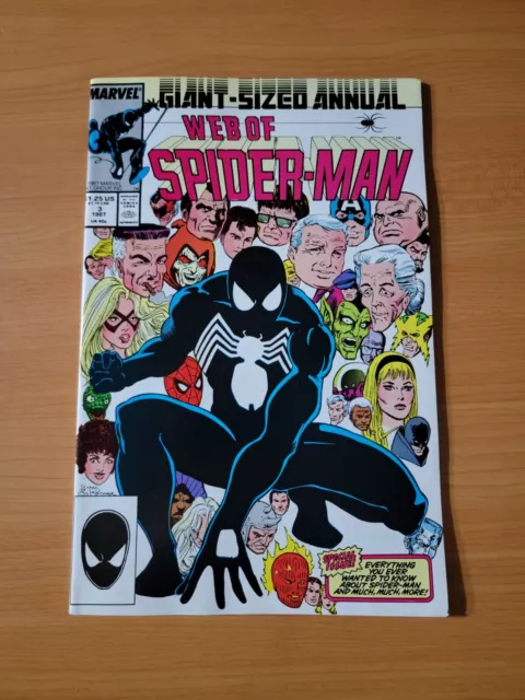 Web of Spider-Man Annual #3 Direct Market Edition ~ NEAR MINT NM ~ 1987 Marvel