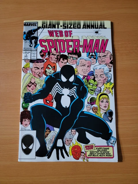 Web of Spider-Man Annual #3 Direct Market Edition ~ NEAR MINT NM ~ 1987 Marvel