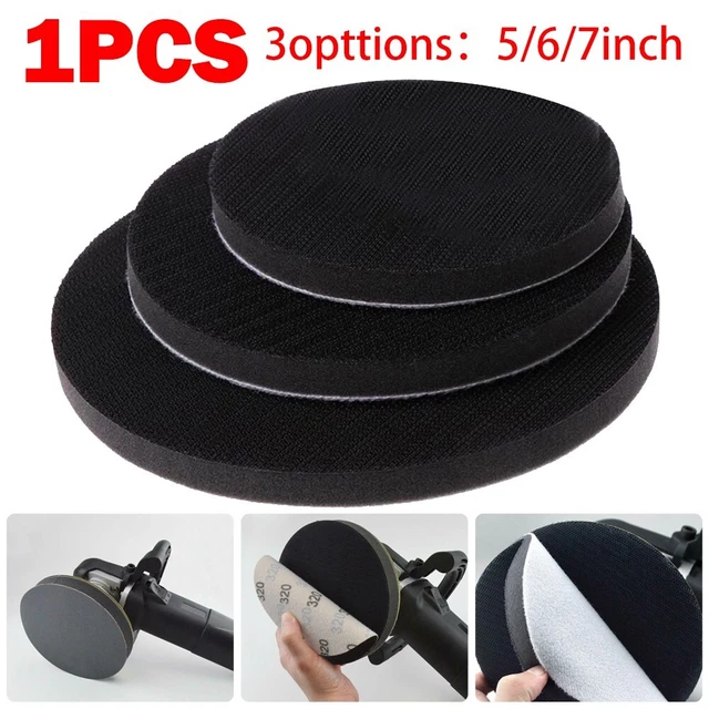 Soft Sponge Interface-Pad For Sanding Pads Hook And Loop For Power Tools-AU