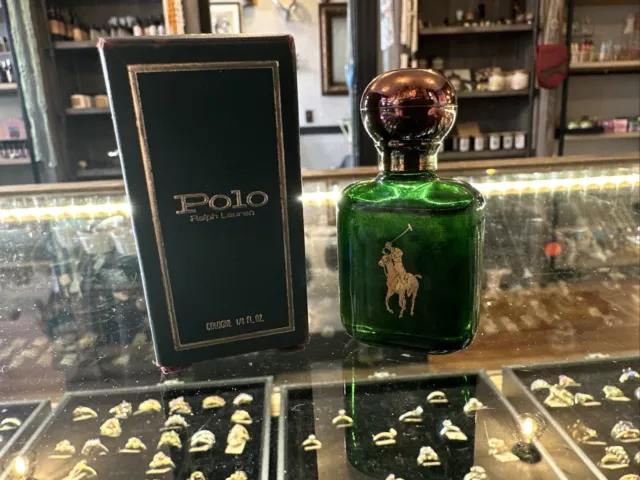 Vintage Ralph Lauren POLO Green Eau de Toilette Men's Cologne 1/4 oz Mini Rare